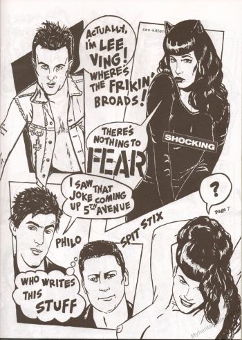 Cover of Betty Page Punk Comix 2